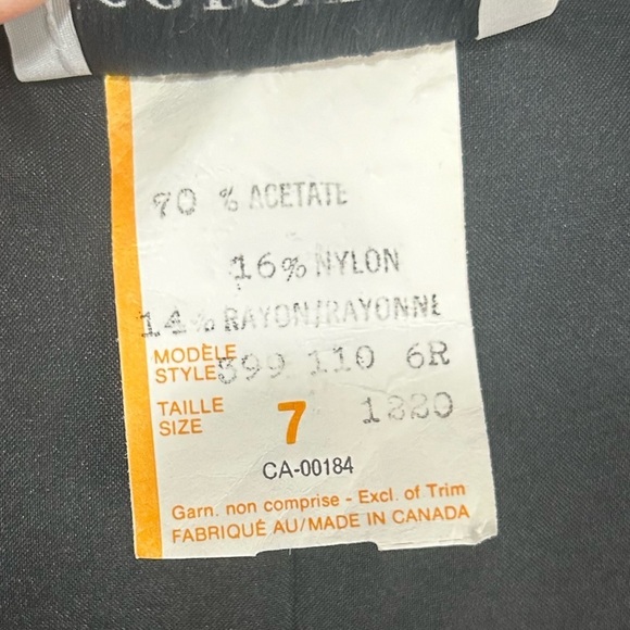 Vintage military inspired black velvet with gold trim accents and buttons - Picture 3 of 15